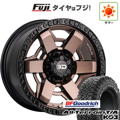【新品】プラド/ハイラックス 夏タイヤ ホイール4本セット 265/70R17 BFグッドリッチ オールテレーンT/A KO3 RWL ヴァルド デザートライン DS-001 17インチ