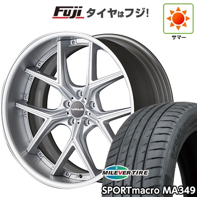 【新品国産車用5穴114.3】 | 夏タイア 車輪4本仕掛ける | 255/35R20 | ミ生き胆 運動競技マクロ命令 MA349（押さえる） | WALD ヴァルド イリマ 2P I12-C | 20in タイヤ、ホイール-車、バイク、自転車