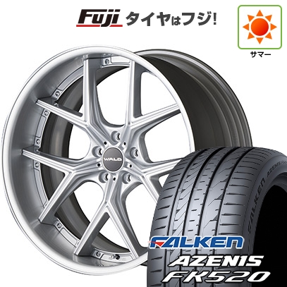 【新品国産車用5穴114.3】 | 夏タイヤ ホイール4本セット | 245/35R21 | ファルケン アゼニス FK520L | WALD ヴァルド イリマ 2P I12-C | 8.5J 21インチ