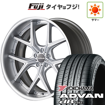 【新品】レクサスNX 2021/11- | 夏タイヤ ホイール4本セット | 255/40R21 | ヨコハマ アドバン dB V552 | WALD ヴァルド イリマ 2P I12-C | 8.5J 21インチ