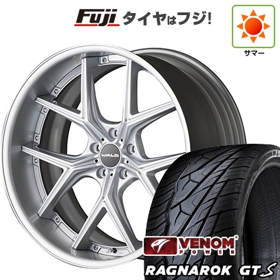 新品国産車用5穴114.3 | 夏タイア 銀輪4本仕かける | 265/30R22 | ヴェノムパワー ラグナロクGTS BSW(押さえる) | WALD ヴァルド イリマ 2P I12-C | 9J 22in