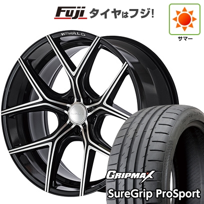 【新品国産車用5穴114.3】 | 夏タイヤ ホイール4本セット | 255/45R20 | シュアグリップ PRO SPORT BSW | WALD ヴァルド イリマ 1P I11-C | 20インチ