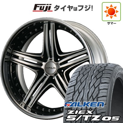 【新品】ランクル200 夏タイヤ ホイール4本セット 305/40R22 ファルケン ジークス S/TZ 05 ヴァルド マホラ 3P M13-C 22インチ