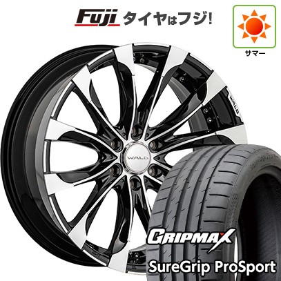 【新品国産車用 6穴139.7車】 夏タイヤ ホイール4本セット 265/40R22 GRIPMAX シュアグリップ PRO SPORT BSW（限定） ヴァルド ジャレット J11-C 1/6 22インチ