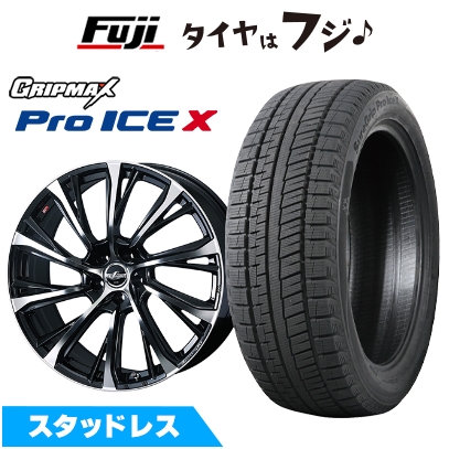 Ice X - 新品 ジャケット冠クロスオーバー スタッドレスタイヤ 車輪4本仕掛ける 225/45R21 シュアグリップ PRO 内燃機関X BSW(押さえる) レオニス JG トヨタ用 21in 冬タイヤ、ホイールセット-タイヤ、ホイール-自動車