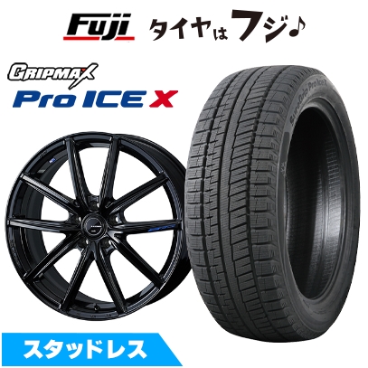 新品 クラウンクロスオーバー スタッドレスタイヤ ホイール4本セット 225/45R21 シュアグリップ PRO アイスX BSW(限定) レオニス NAVIA 08 トヨタ用 21インチ