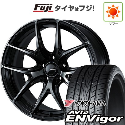 AZENIS 【新品国産車用 5穴114.3車】 夏タイヤ ホイール4本セット 225 
