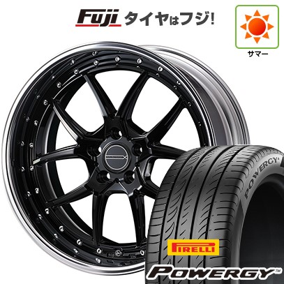 【新品国産車用 5穴114.3車】 夏タイヤ ホイール4本セット 235/50R18 ピレリ パワジー WEDS ウェッズ マーベリック 1705S 18インチ