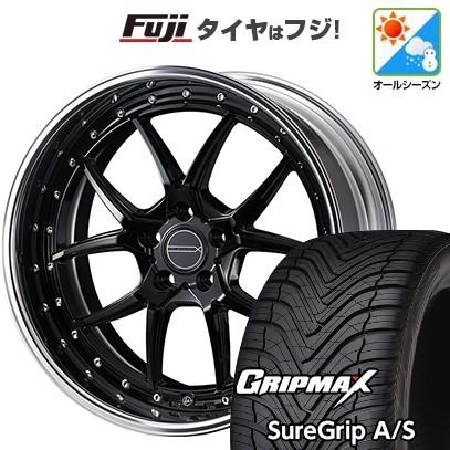 新品国産車用 5穴114.3車 オールシーズンタイヤ ホイール4本セット 245/40R20 GRIPMAX シュアグリップ オールシーズン(限定) WEDS マーベリック 1705S 20インチ