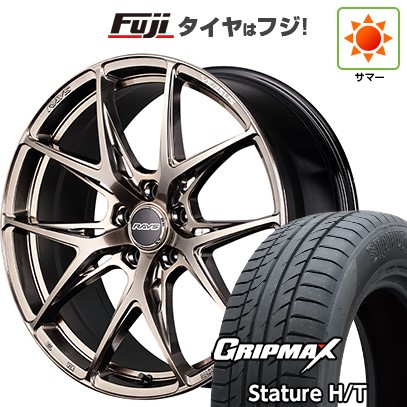ZIEX 【新品国産車用 5穴100車】 夏タイヤ ホイール4本セット 225