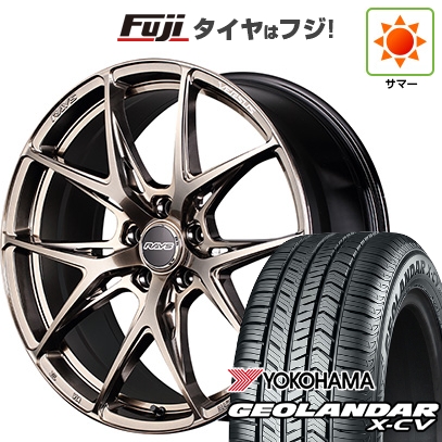 【新品国産車用5穴114.3】 | 夏タイヤ ホイール4本セット | 225/45R19 | ジオランダー X-CV G057 | RAYS VV21S (XIJ) 19インチ