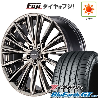 【新品国産車用5穴114.3】 | 夏タイヤ ホイール4本セット | 225/40R19 | ブルーアース GT AE51 | RAYS レイズ ベルサス ヴォウジェ LIMITED (GG) | 8J 19インチ