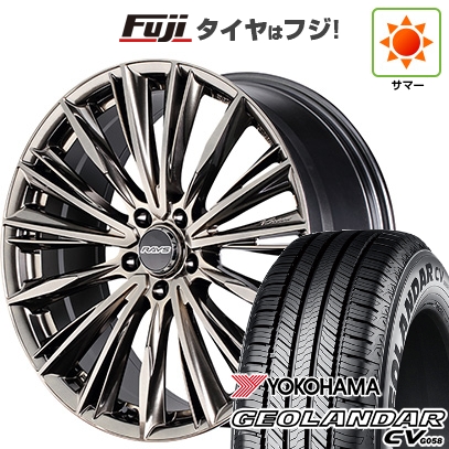 GEOLANDAR - 【新品国産車用5穴114.3】 | 夏タイア 車輪4本仕掛ける | 225/55R18 | ジオランダー CV G058 | RAYS ヴォウジェ LIMITED (GG) 18in 車、バイク、自転車-夏タイヤ、ホイールセット
