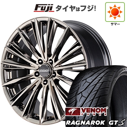 新品国産車用 5穴114.3車 夏タイヤ ホイール4本セット 235/35R20 ヴェノムパワー ラグナロクGTS BSW RAYS レイズ ベルサス ヴォウジェ LIMITED (GG) 20インチ