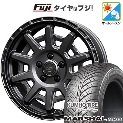 【新品】シエンタ 2015-22 オールシーズンタイヤ ホイール4本セット 185/60R15 クムホ マーシャル MH22 オールシーズン(限定) 共豊 PPX D10X 15インチ