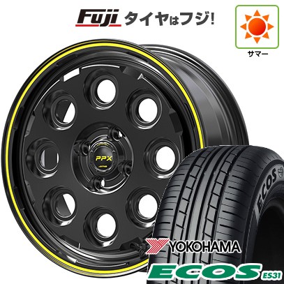 ECOS タイヤホイール 4本セット 165/55R14 軽自動車用 2019年 ECOS 日本製 【新品 軽自動車】 夏タイヤ ホイール4本セット 165/55R14