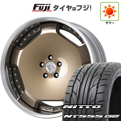 【パンク保証付き】【新品】40系アルファード/ヴェルファイア用 夏タイヤ ホイール4本セット 245/40R21 ニットー NT555 G2 WORK ワーク LS アダマス 21インチ