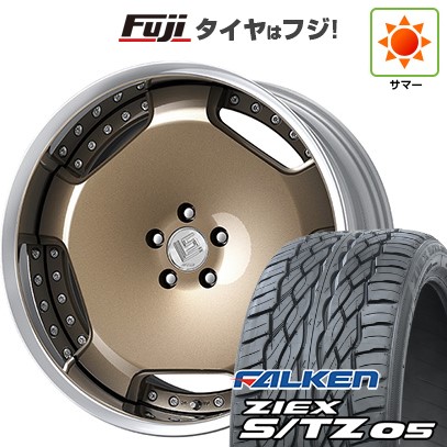 【新品】ランクル300 夏タイヤ ホイール4本セット 285/45R22 ファルケン ジークス S/TZ 05 WORK ワーク LS アダマス 22インチ