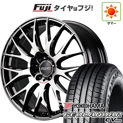 【新品国産車用5穴114.3】 | 夏タイヤ ホイール4本セット | 235/55R19 | ジオランダー CV G058 | RAYS レイズ ホムラ 2X9Plus JET BLACK EDITION IV | 19インチ