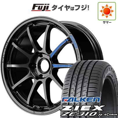 ZIEX 新品国産車用 5穴114.3車 夏タイヤ ホイール4本セット 225/65R17