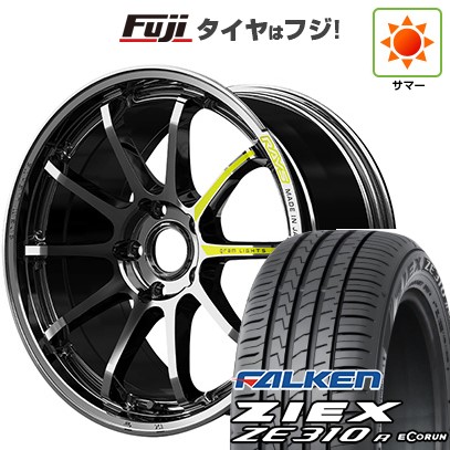 新品国産車用 5穴114.3車 夏タイヤ ホイール4本セット 215/40R18 ファルケン ジークス ZE310R エコラン(限定) RAYS レイズ グラムライツ 57NR LIMITED 18インチ