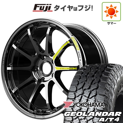 GEOLANDAR - 【新品国産車用5穴114.3】 | 夏タイア 車輪4本仕掛ける | 225/60R18 | ジオランダー A/T4 G018 RBL | RAYS 57NR LIMITED 18in 自動車-車、バイク、自転車