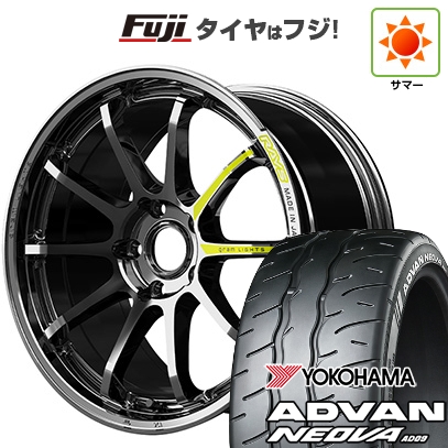 ADVAN - 【新品】シビック 手あいR(FL5) | 夏タイア 車輪4本仕掛ける | 265/35R18 | 居住地ヴァン ネオバAD09 | RAYS 57NR LIMITED | 9.5J 18in タイヤ、ホイール-夏タイヤ、ホイールセット