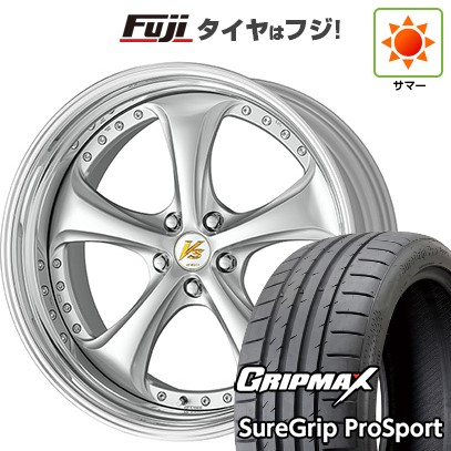 【新品】40系アルファード/ヴェルファイア用 夏タイヤ ホイール4本セット 245/40R21 GRIPMAX シュアグリップ PRO SPORT BSW（限定） WORK VS VS-KF# 21インチ
