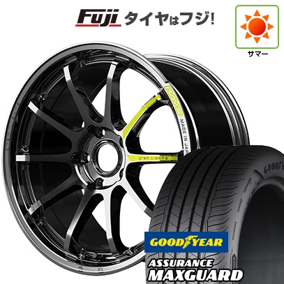 【新品国産車用5穴114.3】 | 夏タイヤ ホイール4本セット | 225/45R19 | グッドイヤー Assurance Maxguard(限定) | RAYS 57NR LIMITED 19インチ