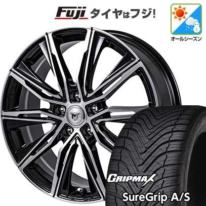 【新品国産車用5穴114.3】 | オールシーズンタイヤ ホイール4本セット | 225/45R19 | シュアグリップ A/S | モンツァ JPスタイル MJ-X | 19インチ