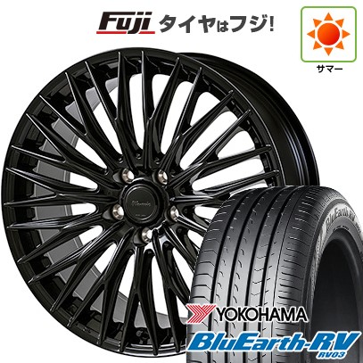 パンク保証付き 新品国産車用 5穴114.3車 夏タイヤ ホイール4本セット 245/40R20 ヨコハマ ブルーアース RV-03 モンツァ ワーウィック クライヴァー 20インチ