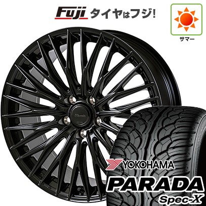 PARADA Spec-X 【新品国産車用 5穴114.3車】 夏タイヤ ホイール4本 