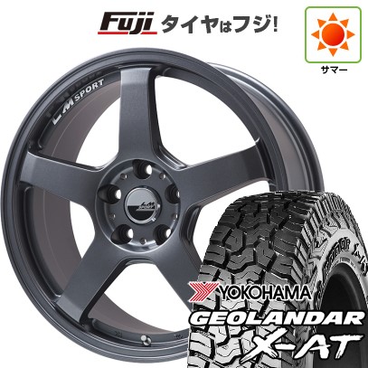【新品 軽自動車】ハスラー 夏タイヤ ホイール4本セット 165/65R14 ヨコハマ ジオランダー X-AT G016 レアマイスター LMスポーツLM-05R 14インチ