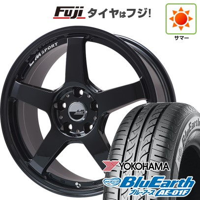 【新品 軽自動車】ソリオ ハスラー 夏タイヤ ホイール4本セット 165/70R14 ヨコハマ ブルーアース AE-01F レアマイスター LMスポーツLM-05R 14インチ