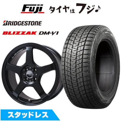 【新品】アルファード/ヴェルファイア等 スタッドレスタイヤ ホイール4本セット 215/65R16 ブリヂストン ブリザック DM-V1 LMスポーツ LM-05R 6.5J 16インチ