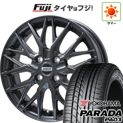 PARADA PA03 【新品 軽自動車】 夏タイヤ ホイール4本セット 165/55R14 