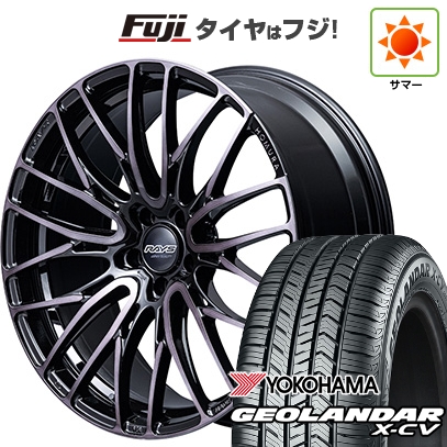 新品国産車用5穴114.3 | 夏タイヤ ホイール4本セット | 255/45R20 | ジオランダー X-CV G057 | RAYS レイズ ホムラ 2X10BD BLACK CLEAR EDITION | 9J 20インチ