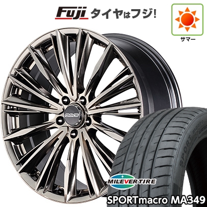 新品国産車用 5穴114.3車】 夏タイヤ ホイール4本セット 245/35R20 