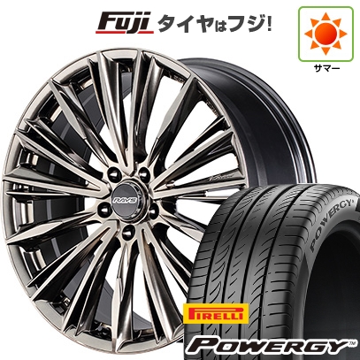 新品国産車用 5穴114.3車 夏タイヤ ホイール4本セット 245/40R20 ピレリ パワジー RAYS ベルサス クラフトコレクション ヴォウジェ LIMITED (GG) 20インチ
