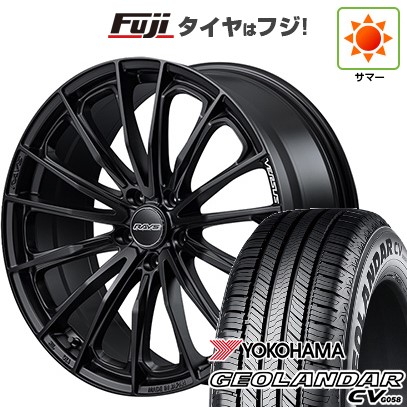 【新品国産車用 5穴114.3車】 夏タイヤ ホイール4本セット 225/60R18 ヨコハマ ジオランダー CV G058 RAYS レイズ ベルサス ヴォウジェ SE 18インチ