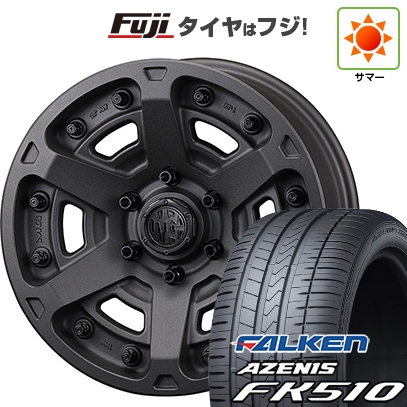【新品国産車用 5穴114.3車】 夏タイヤ ホイール4本セット 235/60R18 ファルケン アゼニス FK510 SUV クリムソン マーテルギア(MG) アーマーFF 18インチ