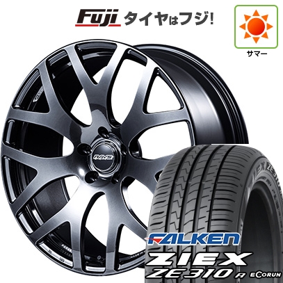 【新品国産車用 5穴114.3車】 夏タイヤ ホイール4本セット 215/45R18 ファルケン ジークス ZE310R エコラン(限定) RAYS レイズ VMF S-01 18インチ