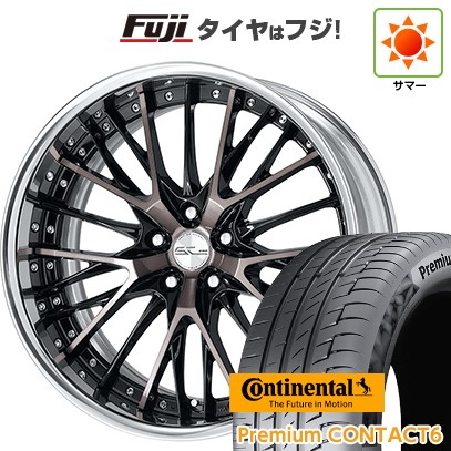 【新品】40系アルファード/ヴェルファイア用 夏タイヤ ホイール4本セット 245/40R21 プレミアムコンタクト6(特価限定2024年製) WORK シュヴァート SG2 21インチ