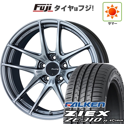 ZIEX 【新品国産車用 5穴100車】 夏タイヤ ホイール4本セット 225