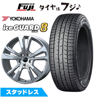 パンク保証付き【新品】アウディA4（8W） スタッドレスタイヤ ホイール４本セット 225/50R17 ヨコハマ IG80 スマートライン 365 7.5J 17インチ