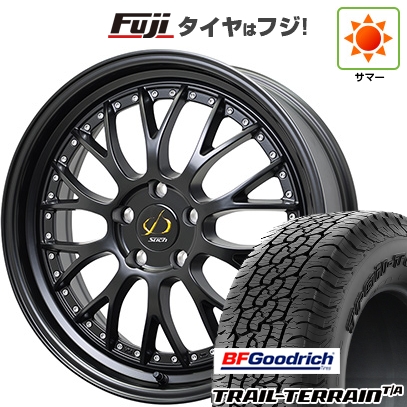 BFグッドリッチ - 【新品国産車用5穴114.3】 | 夏タイア 車輪4本仕掛ける | 235/60R18 | トレールテレーンT/A RBL | シュティッヒ メッシュNR 18in 車、バイク、自転車-タイヤ、ホイール
