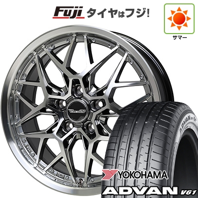 【新品国産車用5穴114.3】 | 夏タイヤ ホイール4本セット | 235/55R20 | ヨコハマ アドバン V61 | ホットスタッフ プレシャス アストM5 | 20インチ