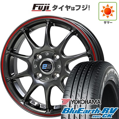 【パンク保証付き】【新品 軽自動車】ハスラー 夏タイヤ ホイール4本セット 165/65R14 YOKOHAMA ブルーアース RV-03CK ジースピード es-01 14インチ