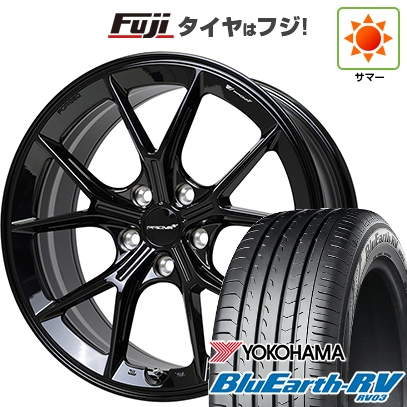 BluEarth - はち切れる引き請ける付き添い人 新品国産車用5穴114.3 | 夏タイア 車輪4本仕掛ける | 225/55R18 | 青碧地びた RV-03 | プローバ ラフィナート スバル車専用 18in 自動車-タイヤ、ホイール