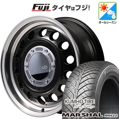【新品】シエンタ 2022- | オールシーズンタイヤ ホイール4本セット | 185/65R15 | クムホ マーシャル MH22(限定) | ガルシア シスコ タイプ2 | 15インチ